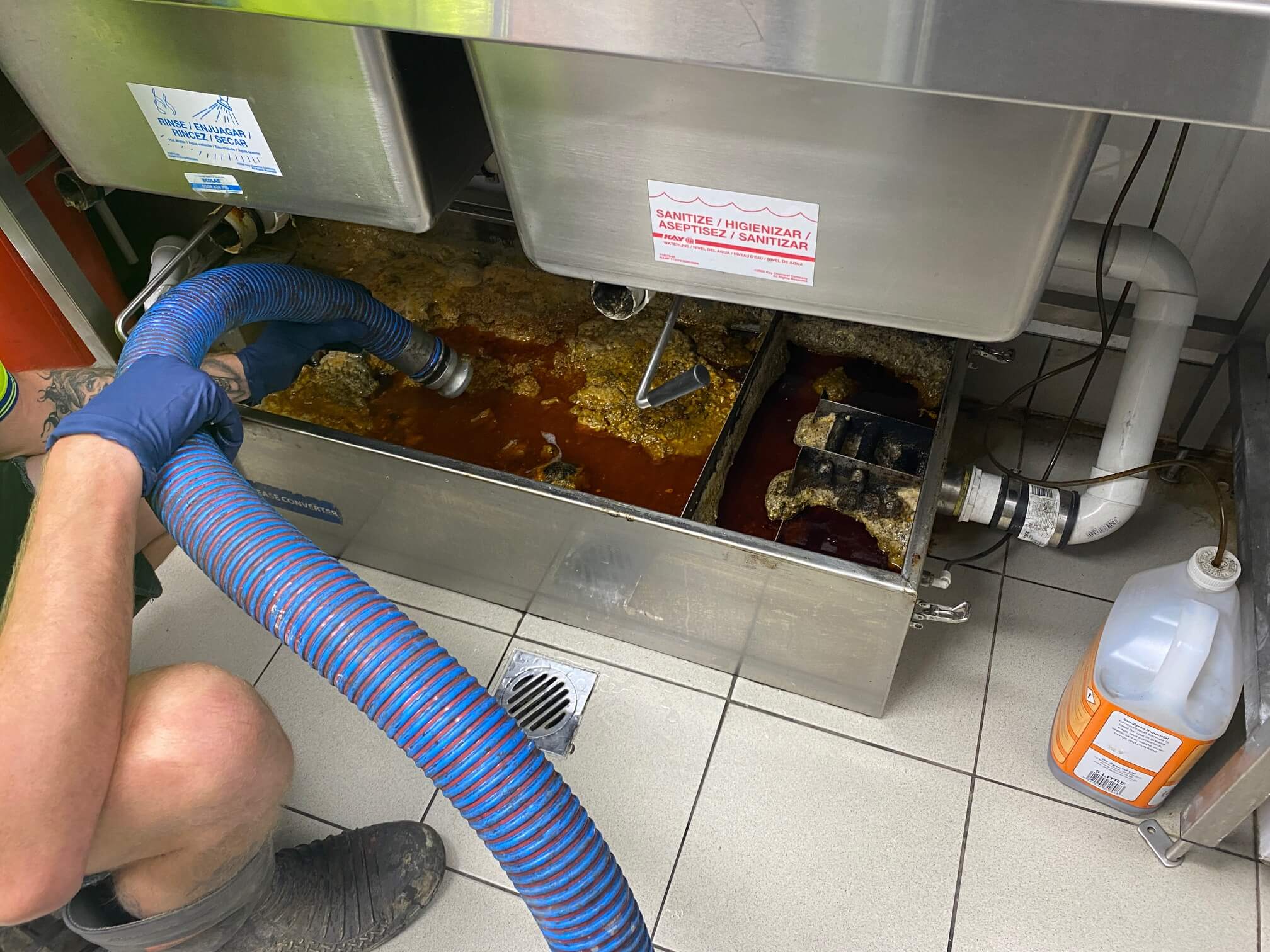 Grease Trap Cleaning in Leavenworth